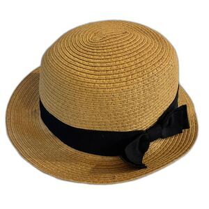 Vintage Dooney & Bourke Straw Sun Hat – Classic Style
